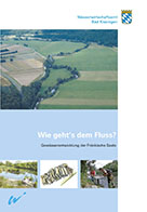 Titelblatt der Broschüre: Wie geht's dem Fluss?