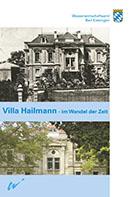 Titelblatt der Broschüre: Villa Hailmann - im Wandel der Zeit